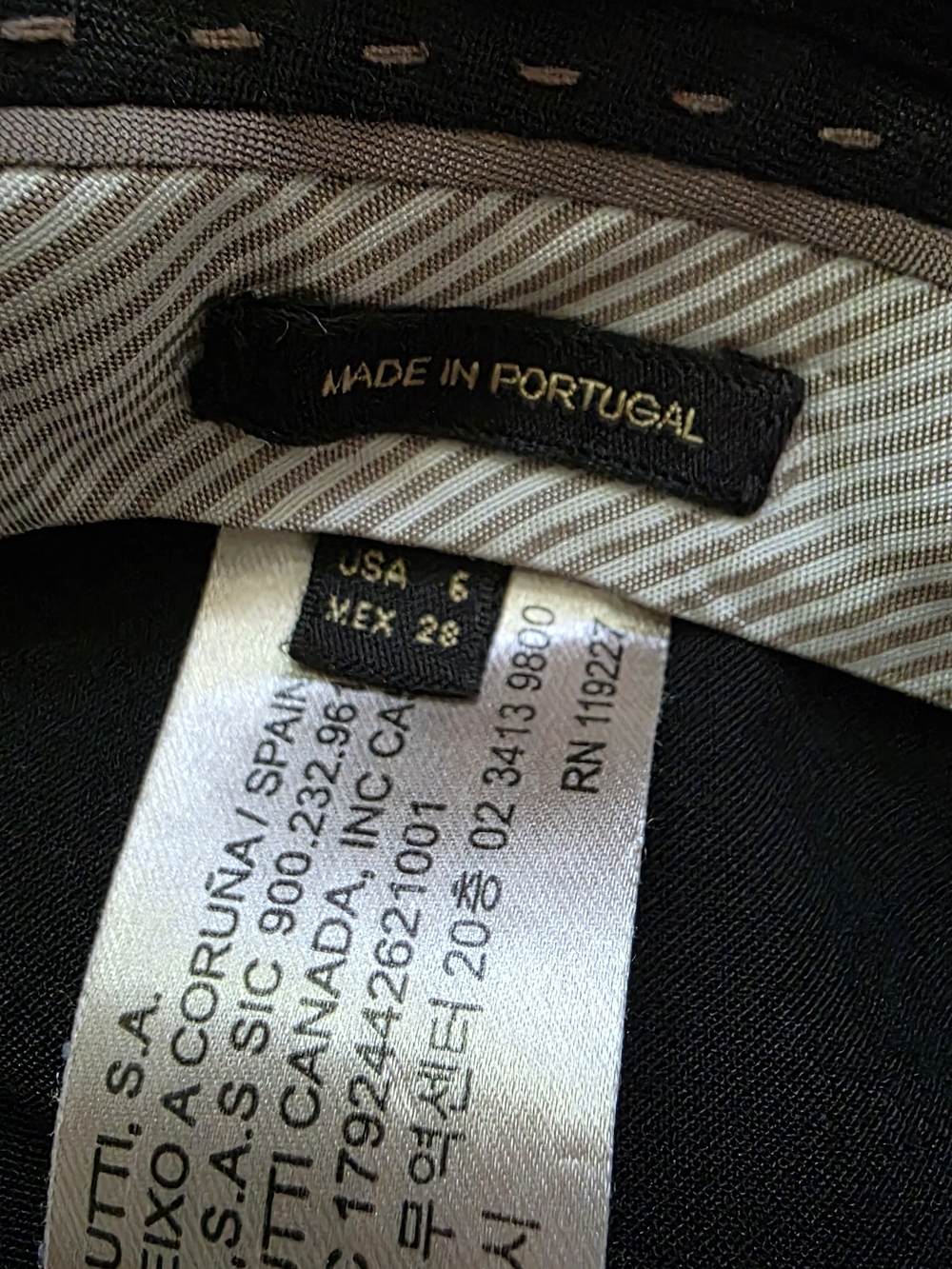 Massimo Dutti Black Dress Trousers - Picture 4 of 5
